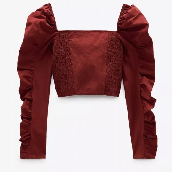 NEW WITH TAGS Zara Blouse | Small - Picture 2 of 7